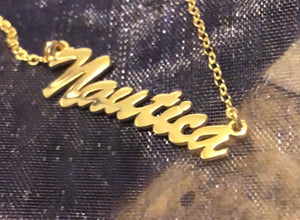 Cursive Name Necklace