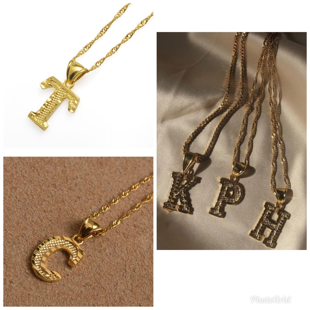 Hot Initial Necklace